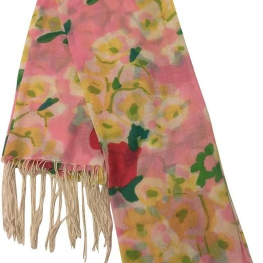 NEW Lilly Pulitzer Floral Scarf/Wrap